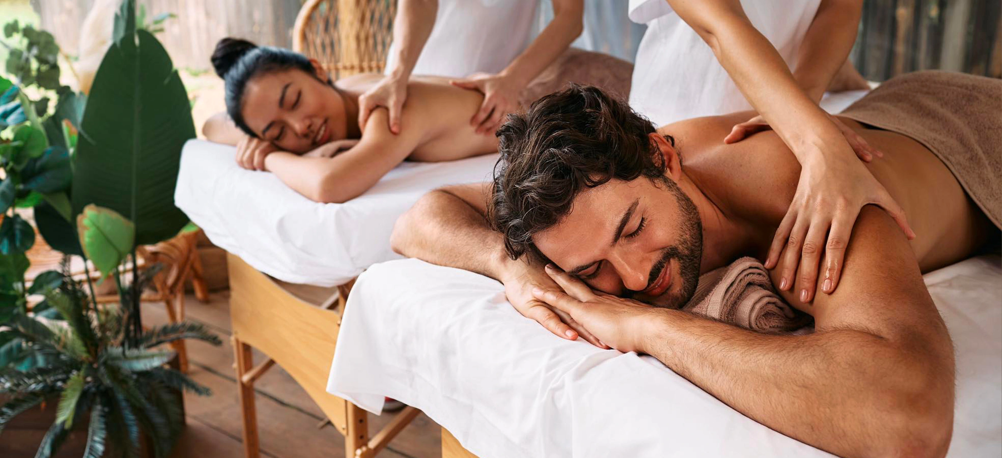 Romantic massages for two
